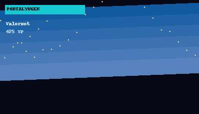 Valorant 475 VP